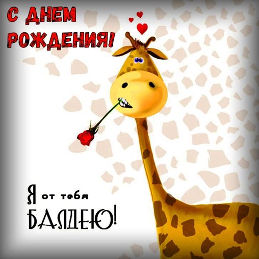 Стильная картинка Прикольные открытки с Днем Рождения - в хорошем качестве для Ватсап